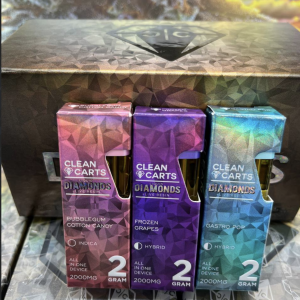 Clean Carts 2g Live Resin Disposable
