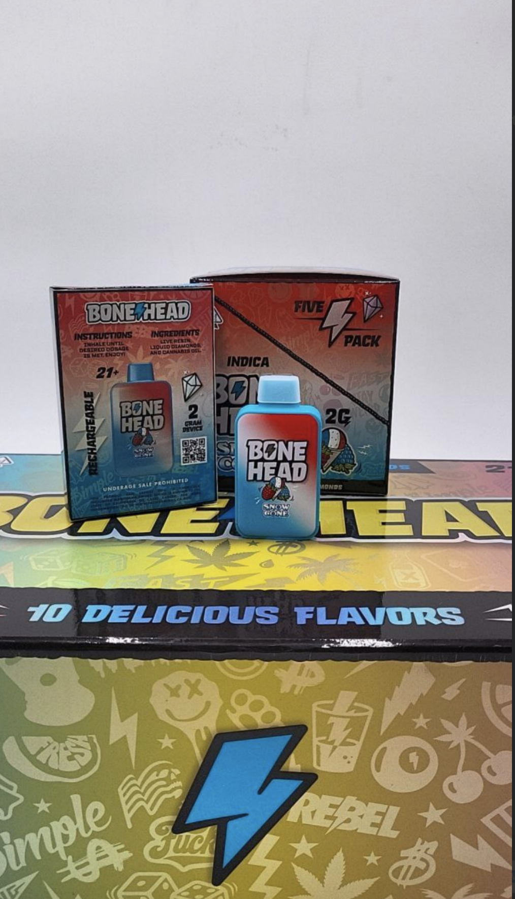 Bonehead 2g Live Resin Disposable